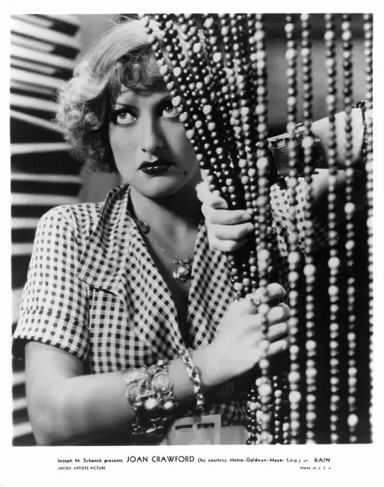 Framed Print : Joan Crawford In Rain Framed Print : Joan Crawford In Rain