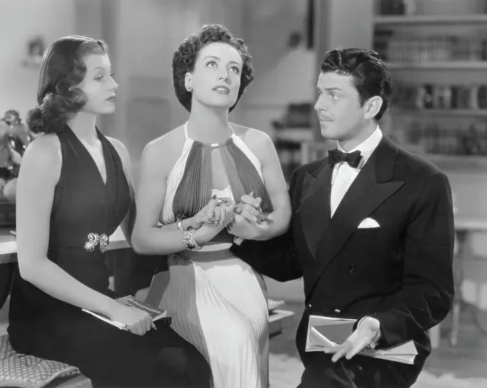 Framed Print : Joan Crawford with Rita Hayworth and John Carroll Framed Print : Joan Crawford with Rita Hayworth and John Carroll