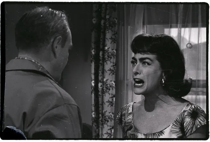 Framed Print : Joan Crawford Screams Framed Print : Joan Crawford Screams