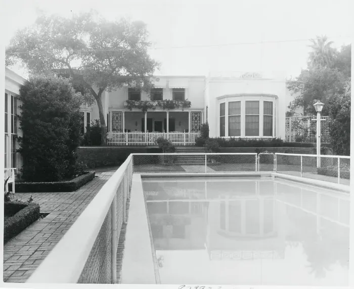 Framed Print : Joan Crawford's Home Framed Print : Joan Crawford's Home