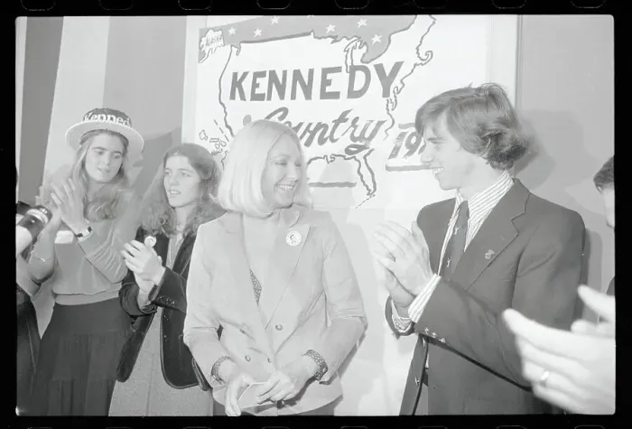 Framed Print : Joan Kennedy Receiving an Applause Framed Print : Joan Kennedy Receiving an Applause