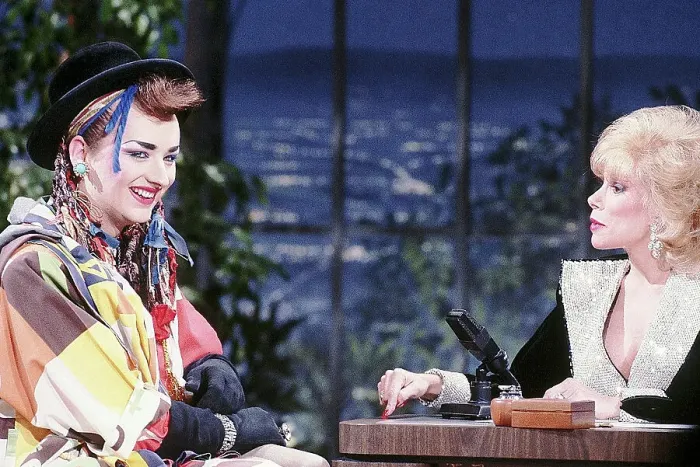 : Joan Rivers Interviews Boy George : Joan Rivers Interviews Boy George