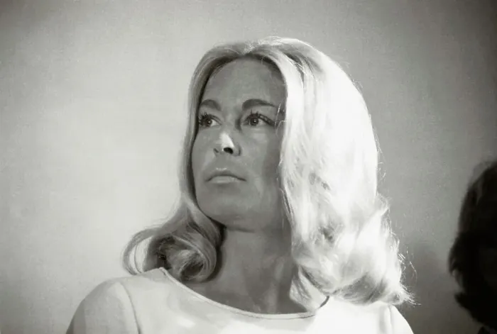 Framed Print : Joan Virginia Kennedy in Serious Gaze at Robert F. Kennedy Dedication Framed Print : Joan Virginia Kennedy in Serious Gaze at Robert F. Kennedy Dedication