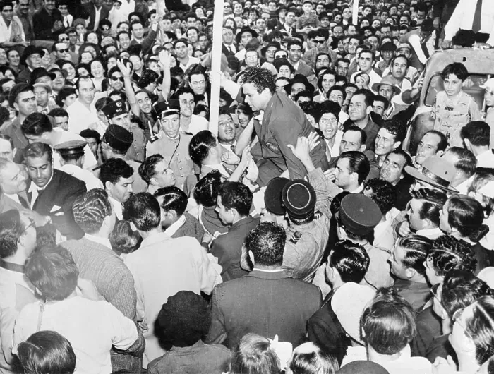 Framed Print : Joaquim Pereira Being Carried on Admirers Shoulders Framed Print : Joaquim Pereira Being Carried on Admirers Shoulders