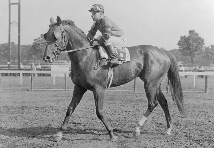 Framed Print : Jockey Longden Riding Whirlaway