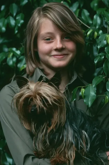 Framed Print : Jodie Foster, American Child Actress