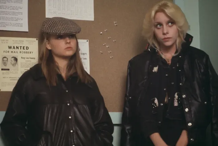 Framed Print : Jodie Foster & Cherie Currie Filming Foxes Framed Print : Jodie Foster & Cherie Currie Filming Foxes