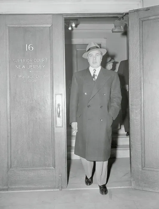 Framed Print : Joe Adonis Walking Into Court Framed Print : Joe Adonis Walking Into Court