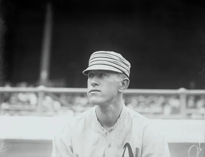 Framed Print : Joe Bush in Baseball Uniform