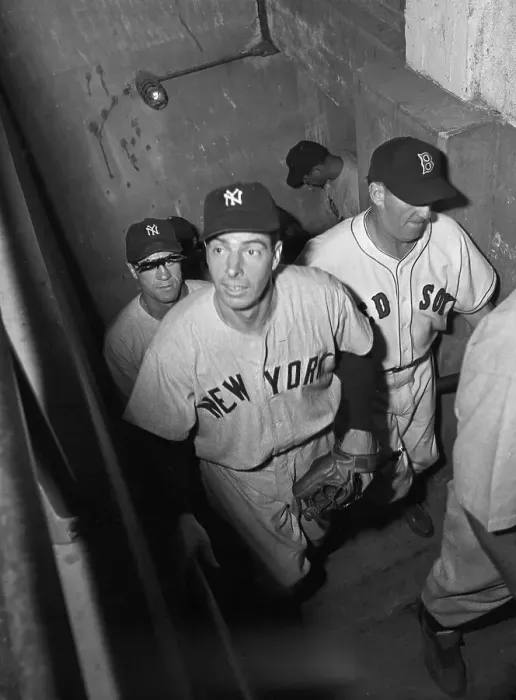 Framed Print : Joe DiMaggio After Game Framed Print : Joe DiMaggio After Game