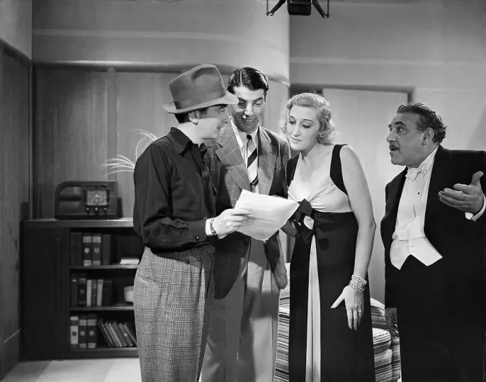 Framed Print : Joe DiMaggio Reading Movie Script