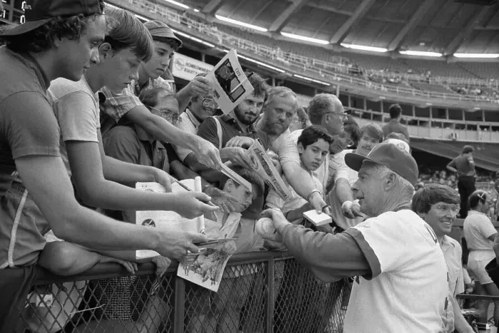Framed Print : Joe DiMaggio Signing Autographs Framed Print : Joe DiMaggio Signing Autographs