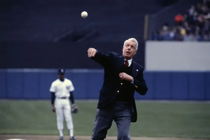 Framed Print : Joe DiMaggio Throwing Baseball