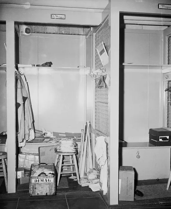 Framed Print : Joe DiMaggio's Locker Framed Print : Joe DiMaggio's Locker