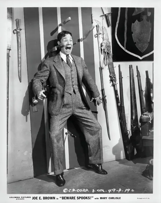 Framed Print : Joe E Brown In Beware Spooks! Framed Print : Joe E Brown In Beware Spooks!