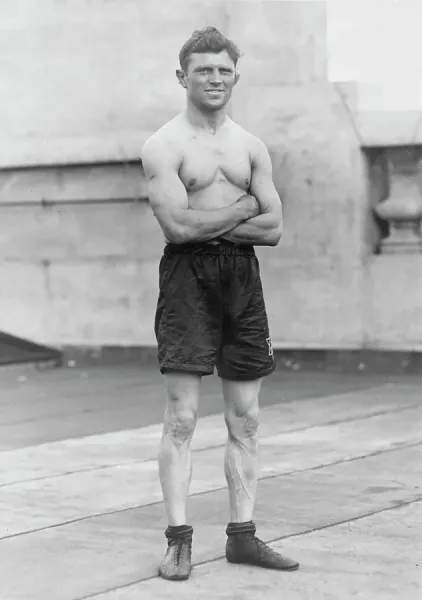 Joe Fox, British Boxer Print, March 1924. Art Prints, Posters
