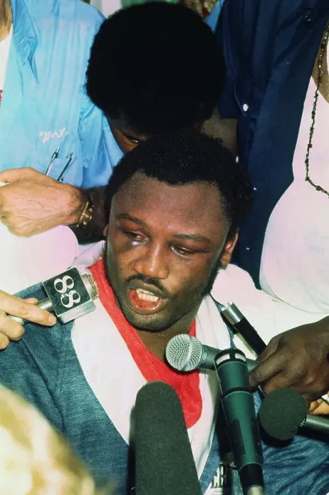 Framed Print : Joe Frazier Speaking to Reporters Framed Print : Joe Frazier Speaking to Reporters