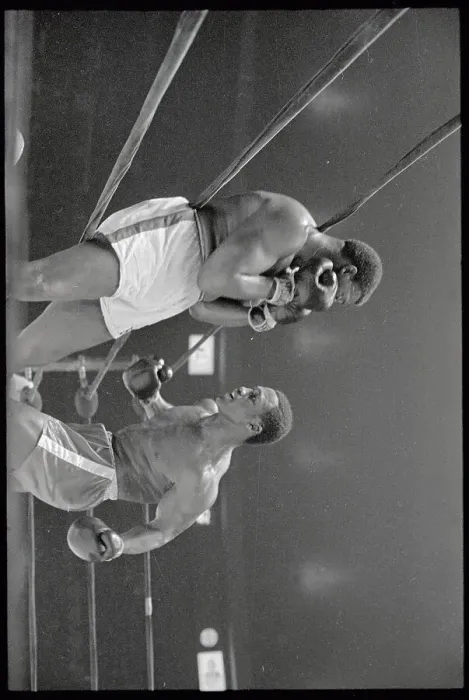 Framed Print : Joe Frazier Winning Boxing Match Framed Print : Joe Frazier Winning Boxing Match
