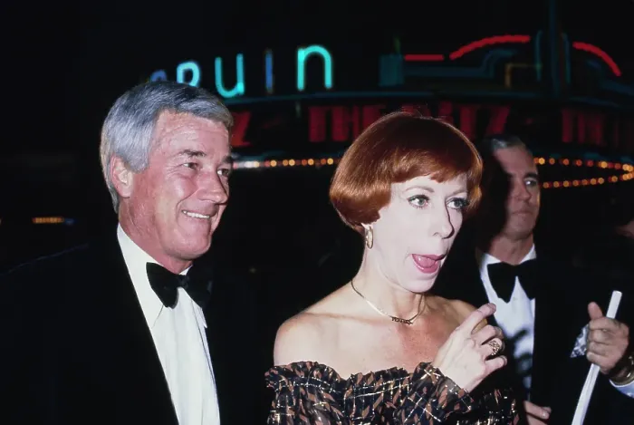 Framed Print : Joe Hamilton & Carol Burnett Framed Print : Joe Hamilton & Carol Burnett