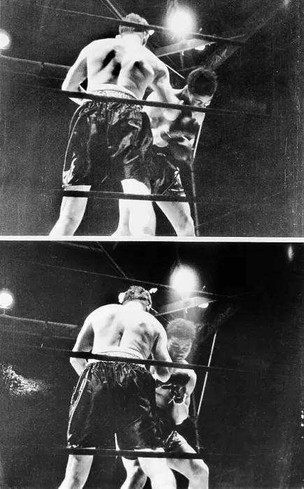 Framed Print : Joe Louis Boxing Against Jimmy Braddock Framed Print : Joe Louis Boxing Against Jimmy Braddock