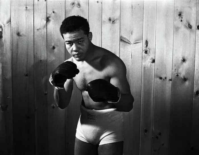 Framed Print : Joe Louis in Boxnig Pose Framed Print : Joe Louis in Boxnig Pose