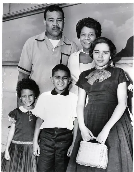 Framed Print : Joe Louis and Family Framed Print : Joe Louis and Family