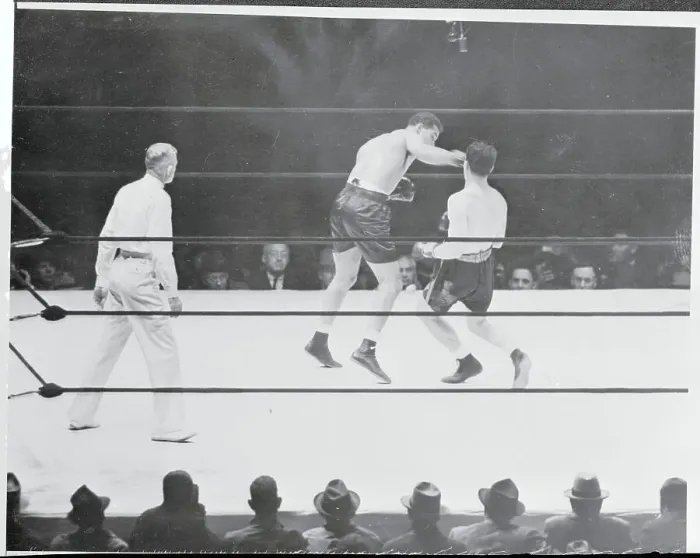 Framed Print : Joe Louis Knocking Out Bob Pastor Framed Print : Joe Louis Knocking Out Bob Pastor