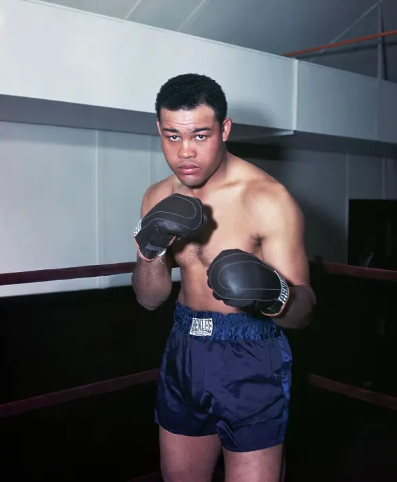 Framed Print : Joe Louis Ready to Box