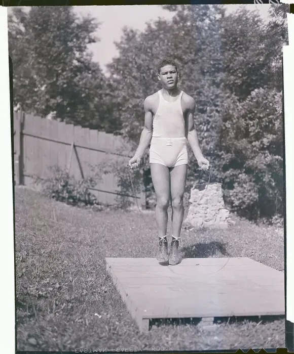 Framed Print : Joe Louis Skippin Rope Framed Print : Joe Louis Skippin Rope