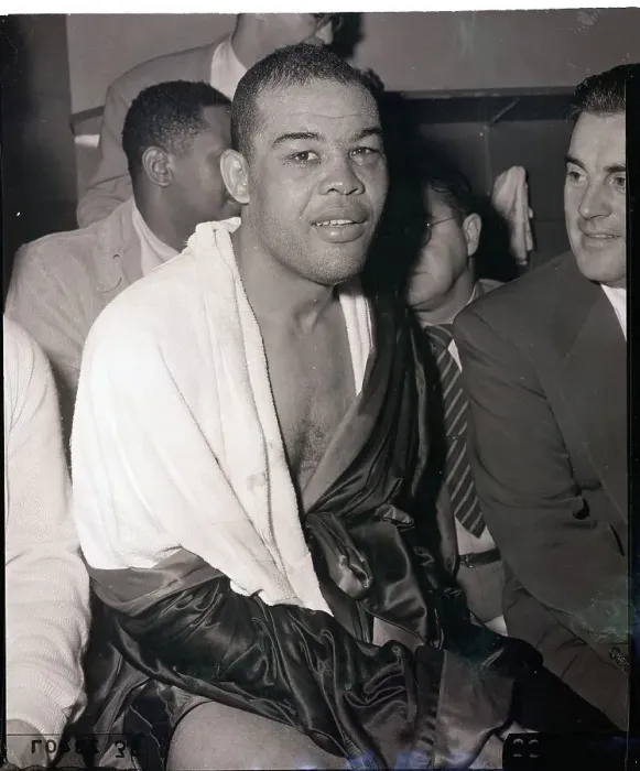 Framed Print : Joe Louis Smiling After His Title Win Framed Print : Joe Louis Smiling After His Title Win