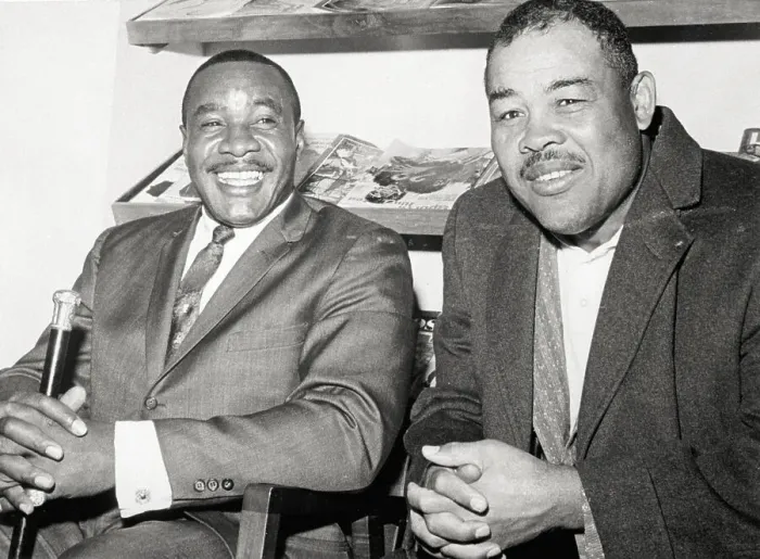 Framed Print : Joe Louis and Sonny Liston Framed Print : Joe Louis and Sonny Liston