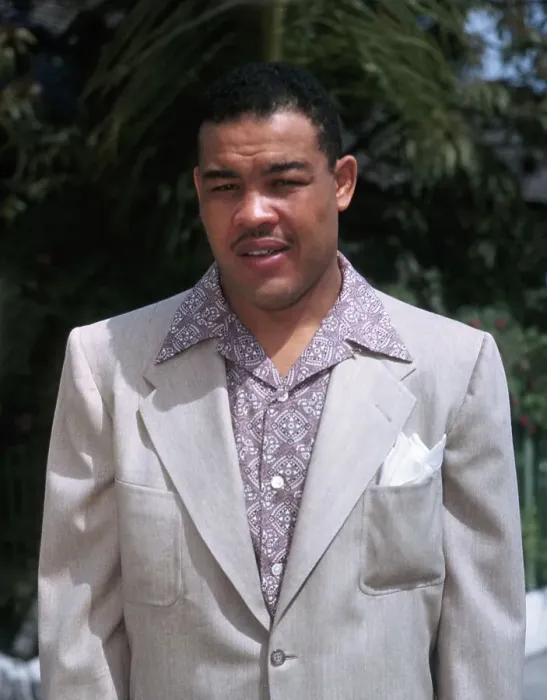 Framed Print : Joe Louis Standing Outside Framed Print : Joe Louis Standing Outside