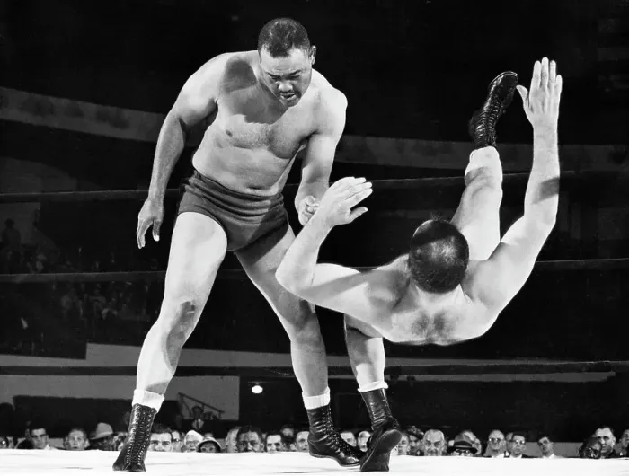 Framed Print : Joe Louis Throwing Jim Bernard Framed Print : Joe Louis Throwing Jim Bernard