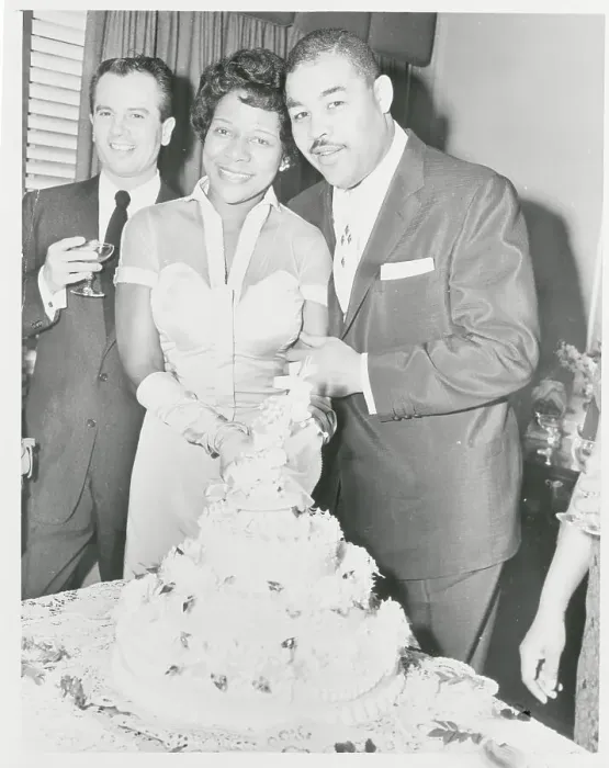 Framed Print : Joe Louis and Wife Framed Print : Joe Louis and Wife