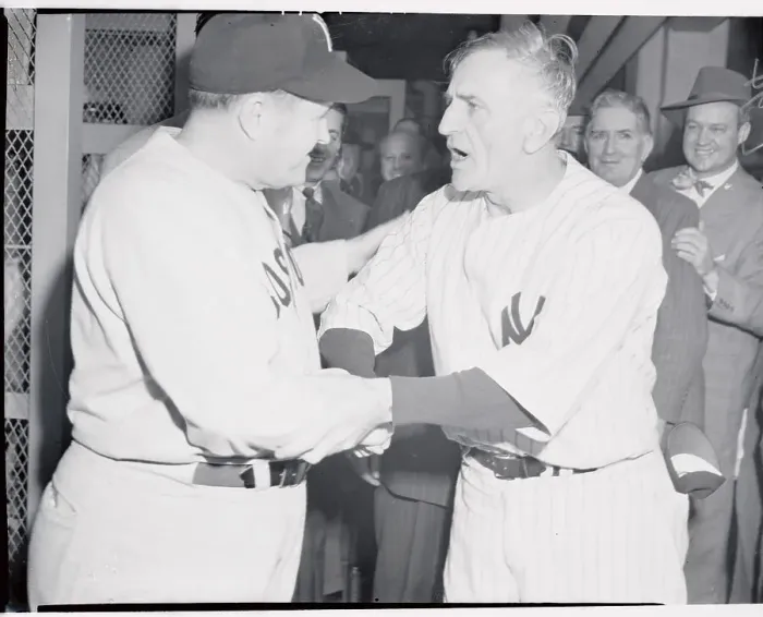 Framed Print : Joe McCarthy and Casey Stengel Framed Print : Joe McCarthy and Casey Stengel