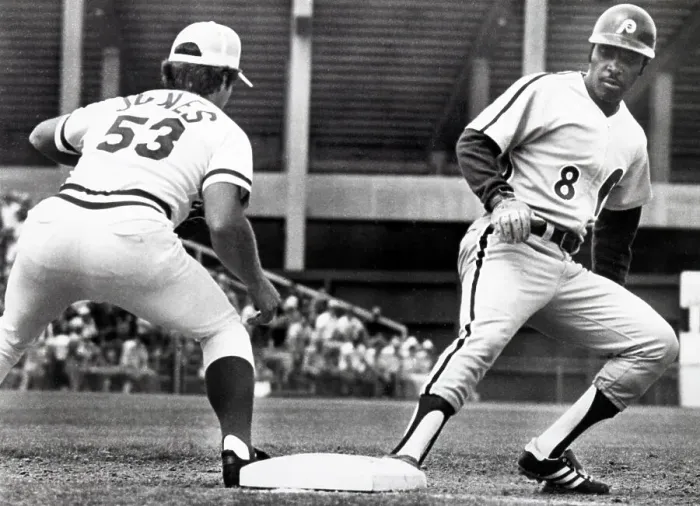 Framed Print : Joe Morgan and Jeff Jones