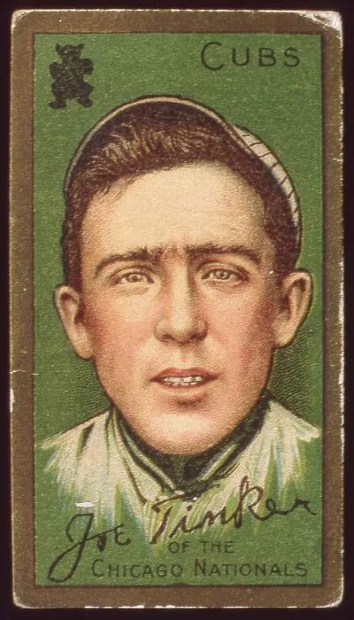 Framed Print : Joe Tinker Baseball Card Framed Print : Joe Tinker Baseball Card