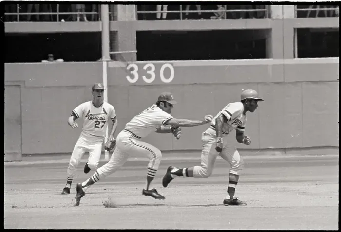 Framed Print : Joe Torre Tags Running Manny Sanguillen Framed Print : Joe Torre Tags Running Manny Sanguillen