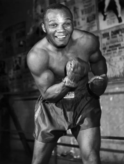 Framed Print : Joe Walcott in the Boxing Ring