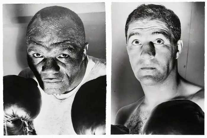 Framed Print : Joe Walcott and Rocky Marciano Framed Print : Joe Walcott and Rocky Marciano