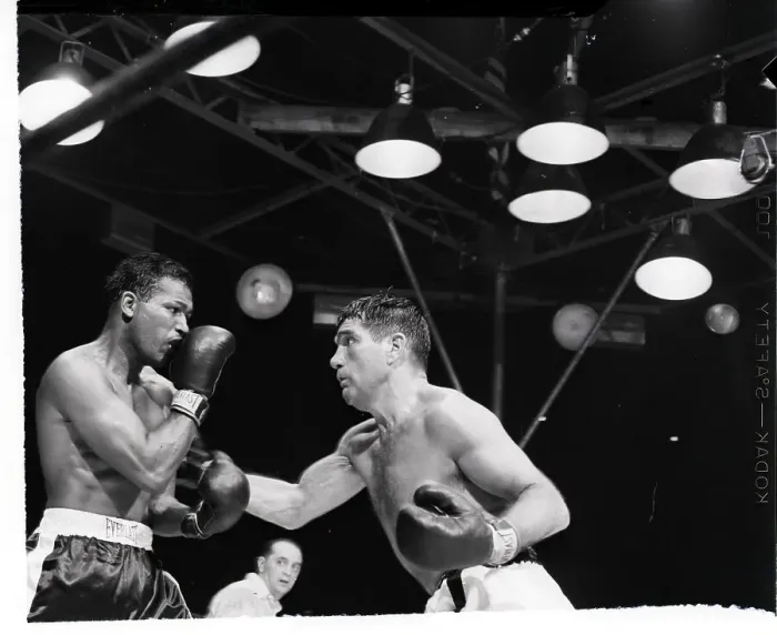 Framed Print : Joey Maxim and Sugar Ray Robinson Framed Print : Joey Maxim and Sugar Ray Robinson