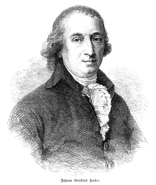 Johann Gottfried Herder german philosopher theologian and poet