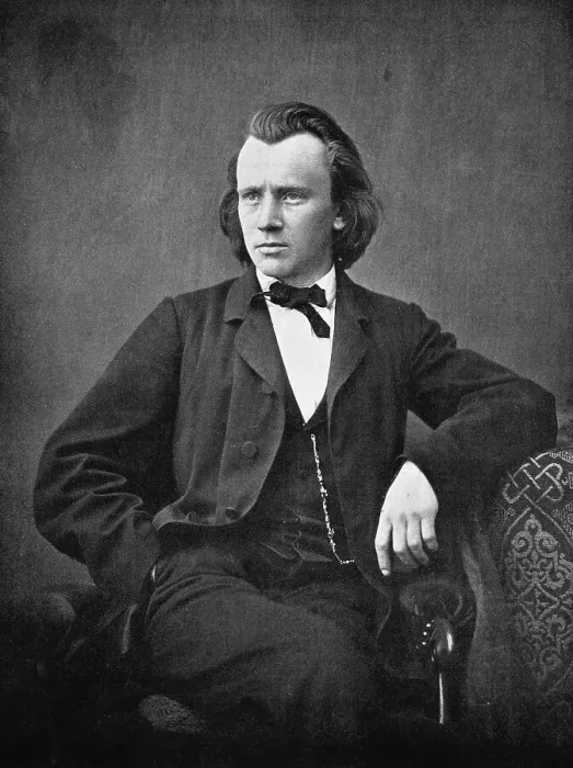 Framed Print : Johannes Brahms