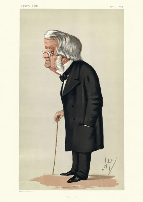 Framed Print : John Arthur Roebuck, Victorian British politician, Vanity fair caricature Framed Print : John Arthur Roebuck, Victorian British politician, Vanity fair caricature