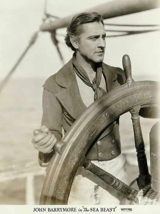 Framed Print : John Barrymore in The Sea Beast Framed Print : John Barrymore in The Sea Beast