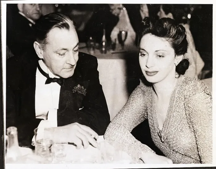 Framed Print : John Barrymore with Wife Elaine Barrie