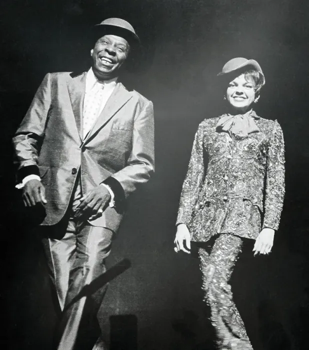 Framed Print : John Bubbles Dancing with Judy Garland