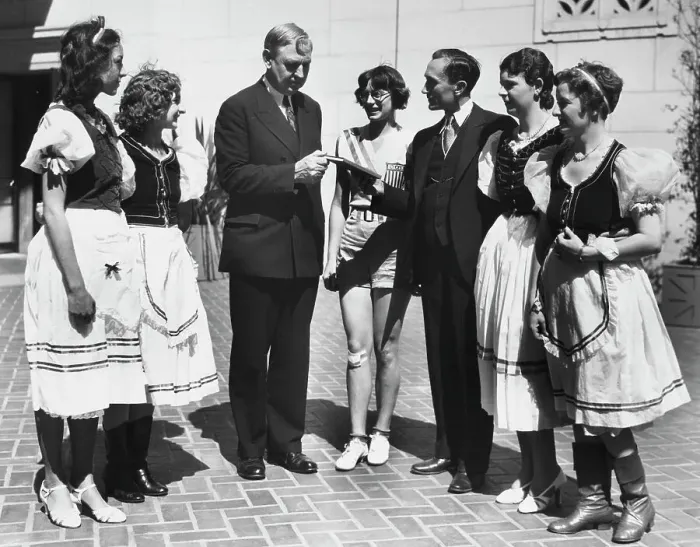 Framed Print : John C. Porter With Hungarian Dancers