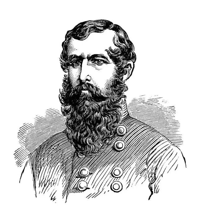 Framed Print : John Clifford Pemberton, Confederate general Framed Print : John Clifford Pemberton, Confederate general