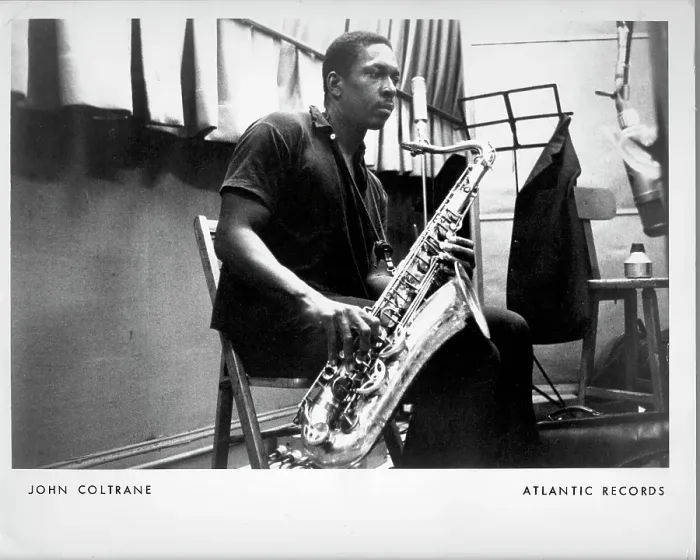 Framed Print : John Coltrane Recording Framed Print : John Coltrane Recording